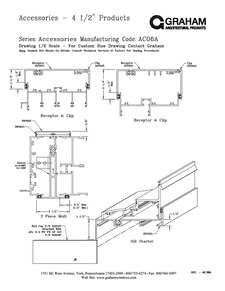 4½” Frame Accessories | Graham Architectural Products